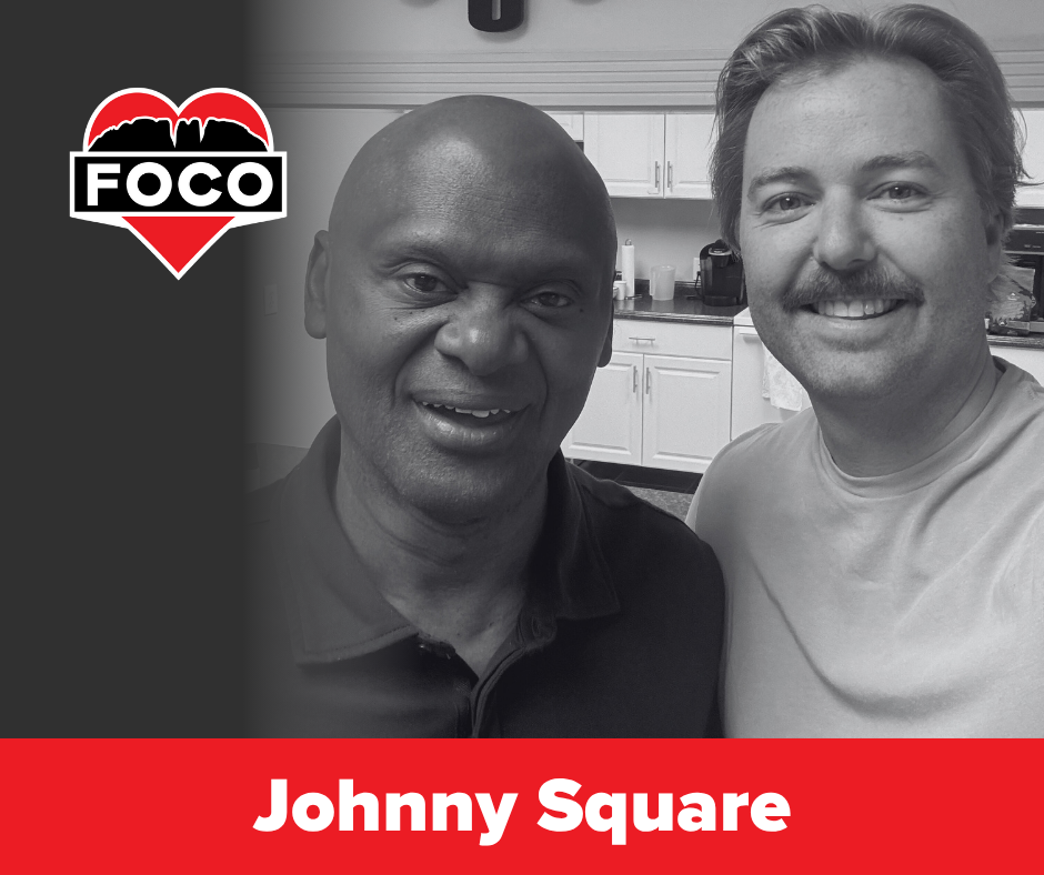 Johnny Square on the Love FoCo Show